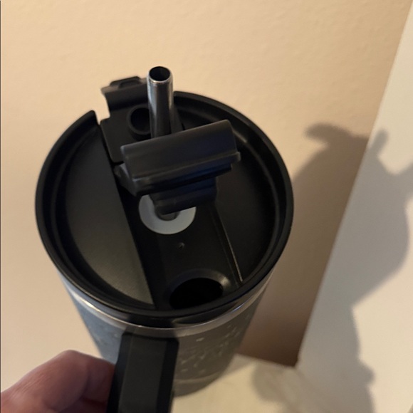 Juggy ACOTR Black and Silver Travel Mug with Straw - Picture 5 of 6